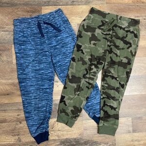 New Mix Kids Blue and Camouflage Joggers